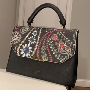 Treasured trinkets small lady bag.Paisley pattern.